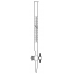 Burette with PTFE Key Class B     50ml  x 0.10ml